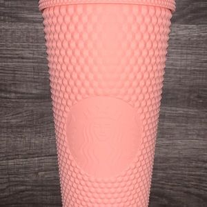 Starbucks Matte Pink Studded Tumbler